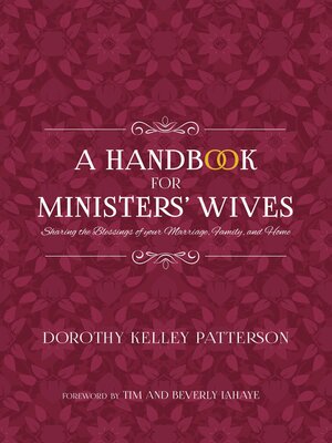 cover image of A Handbook for Ministers' Wives
